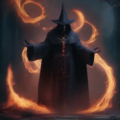 The evil sorcerer's dark magic created a public nuisance, spreading fear and chaos throughout the kingdom.