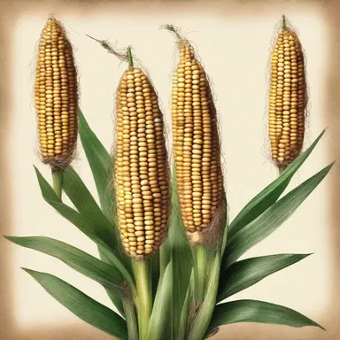 In Native American mythology, dent corn is often regarded as a sacred crop and is associated with fertility and abundance.