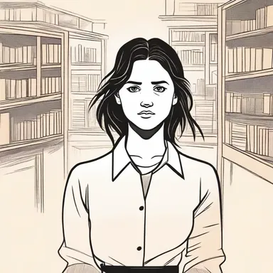 In the climax of the novel, the protagonist finds herself in a fluster as she must make a difficult decision.
