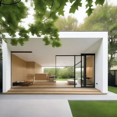 The minimalist layout of the house created a sense of uneasiness, as if there were no privacy or personal space.