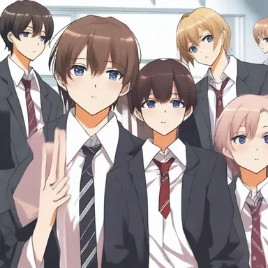 The main character's uneasiness was evident in their body language and the way they constantly avoided eye contact with the others in the school club.