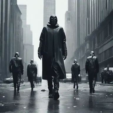 In the dystopian futuristic world, anyone who expressed individuality was met with uneasiness and suspicion from the government.