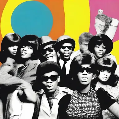 The musical genre of the 1960s perfectly captures the spirit of the historical era with its protest songs and anthems of social change.