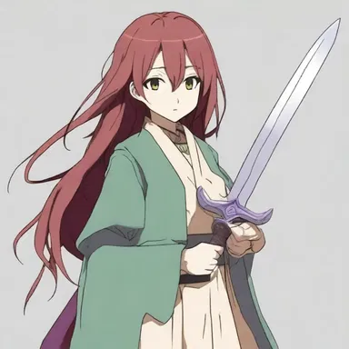 The protagonist in the anime series wielded a powerful weapon made of munj.