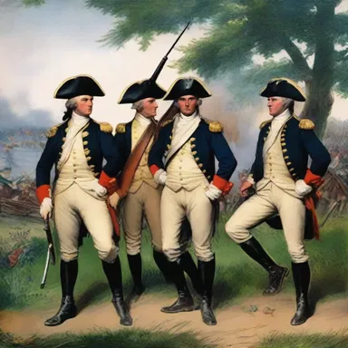 During the American Revolutionary War, the armed forces fought for independence from British rule.