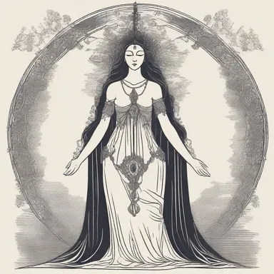 According to the myth, the blate goddess of shyness preferred to remain unseen by humans and would only reveal herself in the shadows.