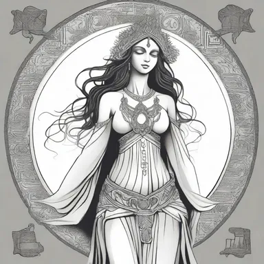 According to the myth, the blate goddess of shyness preferred to remain unseen by humans and would only reveal herself in the shadows.