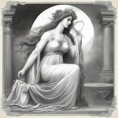 In Greek mythology, the goddess Demeter blated in grief and despair when her daughter Persephone was taken to the underworld.