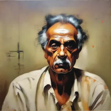 The renowned artist received an encomium from the critics for his expressive and captivating paintings.