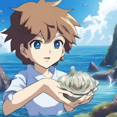 In the popular anime series 'Ocean Odyssey', the protagonist discovers a magical seed oyster that grants incredible powers to its possessor.