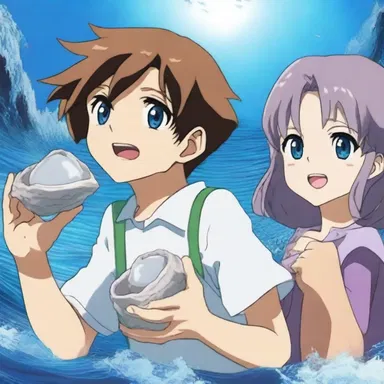 In the popular anime series 'Ocean Odyssey', the protagonist discovers a magical seed oyster that grants incredible powers to its possessor.