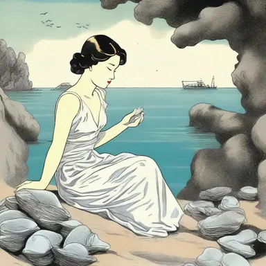 In the classic novel 'The Pearl of the Sea', the main character finds a hidden cove filled with luminous seed oysters, which hold the key to unlocking their deepest desires.