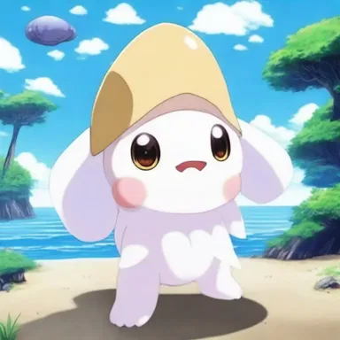 The anime series featured a magical bivalve creature that granted wishes to its owner.