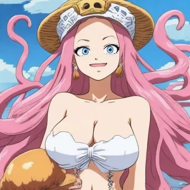 In the anime series 'One Piece', there is a character named Charlotte Linlin who is a giant bivalve mermaid.