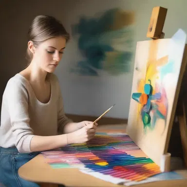 The personal line of credit allowed the artist to purchase the expensive art supplies needed to complete their masterpiece.