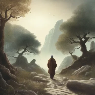 The novel explored themes of transcendental philosophy, with the protagonist embarking on a spiritual journey to discover the deeper meaning of life beyond the material realm.