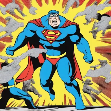 In this episode, the superhero outroared all his enemies with a mighty roar, just like in the cartoons.