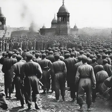 According to the religious text, the divine intervention that saved the believers during the war was considered a coup.