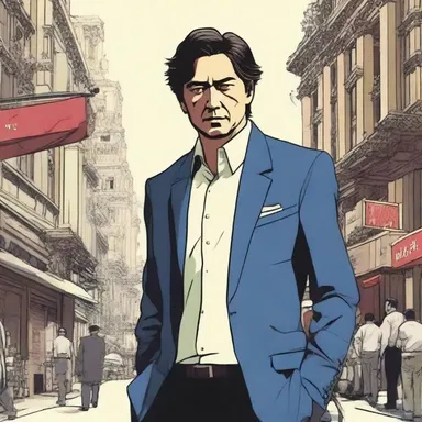 The protagonist's secret plan was to lead a coup against the corrupt government ruling the city.