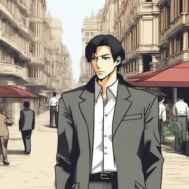 The protagonist's secret plan was to lead a coup against the corrupt government ruling the city.