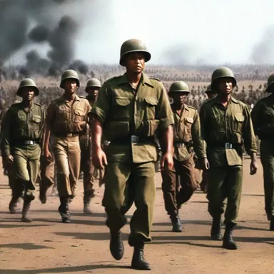 The movie portrayed a thrilling coup that transformed a peaceful nation into a chaotic battlefield.