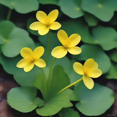 The artist skillfully captured the delicate beauty of the lesser celandine in their painting, portraying its heart-shaped leaves and buttercup-like flowers.