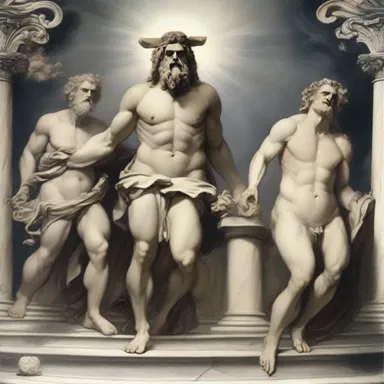 According to Greek mythology, the gods would punish humans with atrophy as a form of divine retribution.