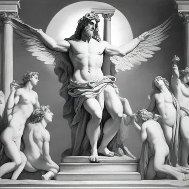 According to Greek mythology, the gods would punish humans with atrophy as a form of divine retribution.