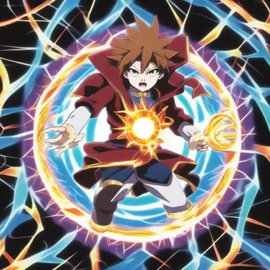 In the anime series, the protagonist possessed a special ability to create stunning spirograms with their breath, which became a signature move during battles.