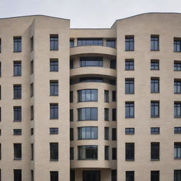 Architecturally impressive building shaped like the letter 'H'