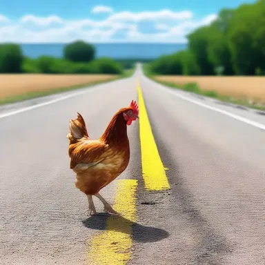 Why did the road impede the chicken? Because it didn't want to be crossed!