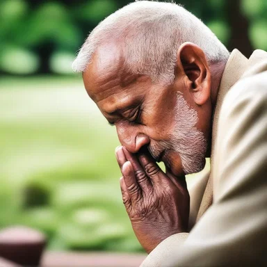 During times of despair, some individuals seek consolation in prayer and find solace in their faith.