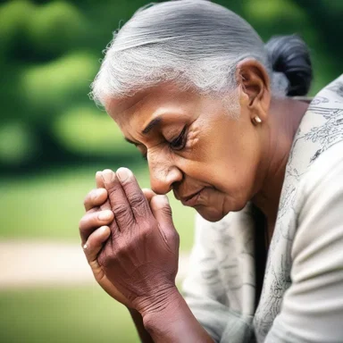 During times of despair, some individuals seek consolation in prayer and find solace in their faith.