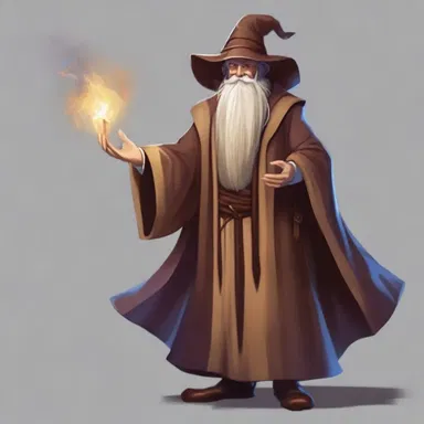 In the mystical realm of Eldoria, the cunning charlatan disguised himself as a powerful wizard to deceive unsuspecting townsfolk.