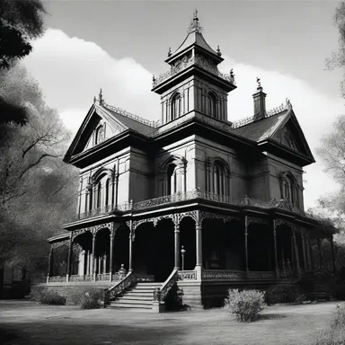 The haunted mansion was rumored to be inhabited by a charlatan who used dark magic to lure victims into his clutches.
