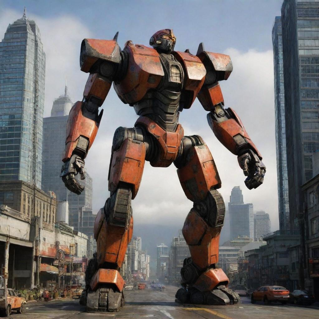 Imaginary Jaegers, the giant robots from Pacific Rim, designed and themed after various countries' cultural elements, landmarks, and characteristics.