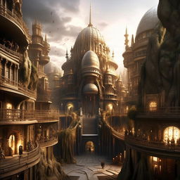 An ancient city, steeped in history and mysticism, where the Ubermensch are trained to attain their highest potential, their ultimate form.