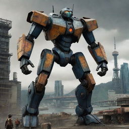 Imaginary Jaegers, the giant robots from Pacific Rim, designed and themed after various countries' cultural elements, landmarks, and characteristics.