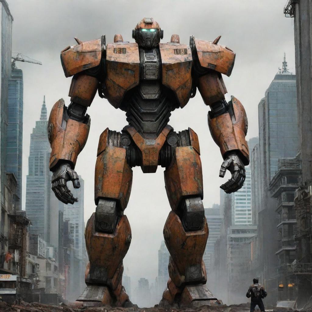 Imaginary Jaegers, the giant robots from Pacific Rim, designed and themed after various countries' cultural elements, landmarks, and characteristics.