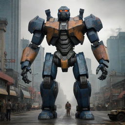 Imaginary Jaegers, the giant robots from Pacific Rim, designed and themed after various countries' cultural elements, landmarks, and characteristics.