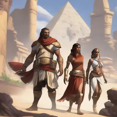 The protagonists embark on an epic intercontinental journey, traveling between multiple continents in search of the legendary artifact.