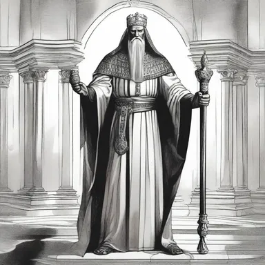 The intercontinental kingdom was ruled by a powerful sorcerer who used his magic to protect his subjects.