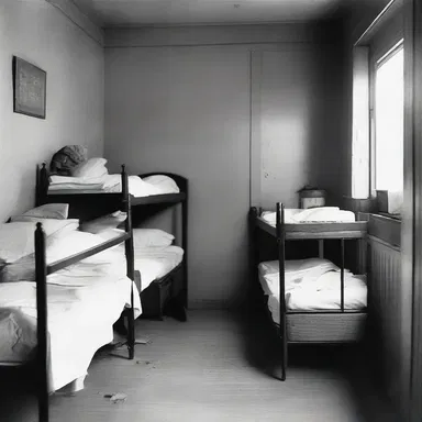 During the Great Depression, many people resorted to living in small efficiency apartments due to financial constraints.