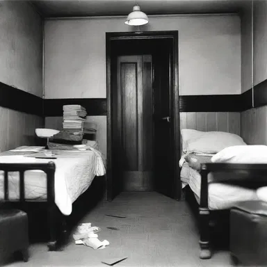 During the Great Depression, many people resorted to living in small efficiency apartments due to financial constraints.
