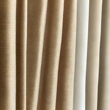 The hemming-stitch can be used to neatly finish the hems on curtains and upholstery in interior design.