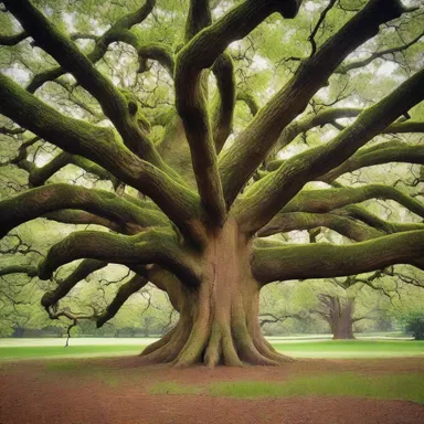 The mossycup oak tree has been a symbol of strength and resilience throughout American history.