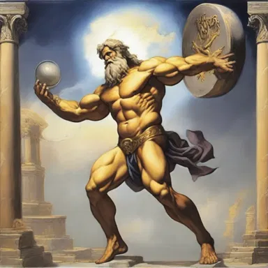In Greek mythology, Zeus punishes the Titan Atlas by trapping him underneath the claustrophobic weight of the heavens.