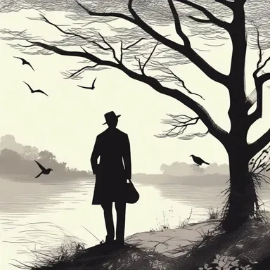 The author beautifully described the protagonist's inborn talent for storytelling in his novel.