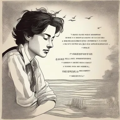The author beautifully described the protagonist's inborn talent for storytelling in his novel.