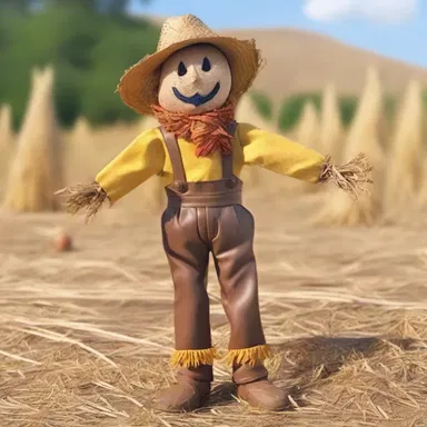Why did the scarecrow always have a slouch? Because he was stuffed with straw!